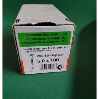 Spanplattenschraube 5x100 TX25 200STK Aussenh/Regal1/24