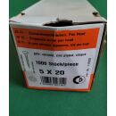 Spanplattenschraube 5x20 TGW PAN Kreuz 1000STK...