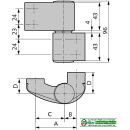 WSS Schlechtendahl 3D- Plus Türband für 10mm...