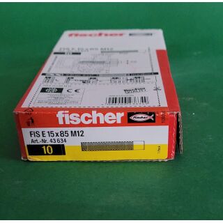FISCHER Injektions-Innengewindeanker FIS E 15 x 85 M1 10 STK Aussenh/Regal3/6