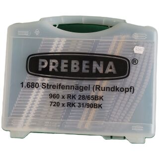 PREBENA Streifennägel RK-Box im Koffer
