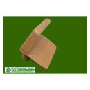 TROCAL Fensterprofilkappe | Links | Karamell | 590410 | FachP4890