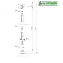 ISEO FH - Einsteckschloss FH1769ll mit Falle und Riegel / Panikfunktion E