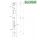 ISEO FH - Einsteckschloss FH1769ll mit Falle und Riegel / Panikfunktion E