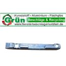 MACO Kippschließteil für PVC links Silber...