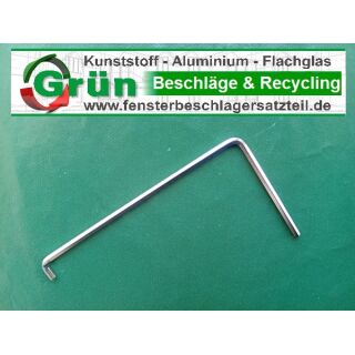 MACO Einstellschlüssel Inbus - 2 x gebogen , 145mm lang FachP4908