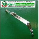 MACO Multi Matic Eckumlenkung - für Stulpflügelgetriebe zweiflüglig - mit 1 Pilzzapfen und 1 Schließblech FachP4957