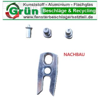 Schwinge zu ROTO Centro 100 Stulpflügelgetriebe M340B30 M340A30 1801-2200 mit Lochstange NACHBAU