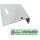 ROTO PATIO ALU PSK Abdeckblende weiss  200Z /160 S ALU B5190  Länge 2995 mm