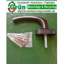 HOPPE Aluminium Dreh-/Kipp-Fenstergriff Flensburg mit...