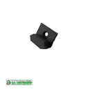 HELMITIN Schließblech Kunststoff 25x23 mm schwarz...