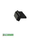 HELMITIN Schließblech Kunststoff 25x23 mm schwarz...