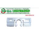 Schnäpper weiß 25x71x10mm Nachdruck