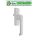 GIESSE Fenstergriff Cremone RAL9016 weiß (01090N) FachP5205