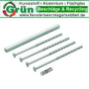 HOPPE Vierkantstift 130 x 7mm - inkl Schrauben und Feder...