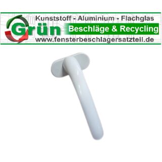 HOPPE Fenstergriff Weiß - Lochabstand 43mm - Nocken 10mm FachP5141