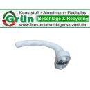 HOPPE Fenstergriff Weiß - Lochabstand 43mm - Nocken...