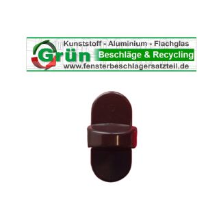 HOPPE Griff für Türwächter - Braun - Lochabstand 43mm - Vierkant 8mm FachP5147
