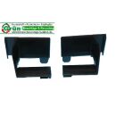 SCHÜCO Einlauftrichter Ral 9005 schwarz 227413 Paar FachVR4/313