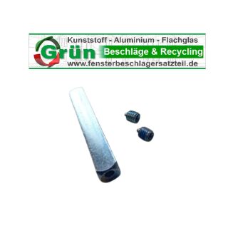 HUECK Vierkantstift mit exzentrischer Bohrung - 60 x 9mm SchrankP078/8