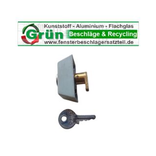 Drehsperre Drehsicherung Grau 41 x 21mm inkl Schlüssel FachP5154