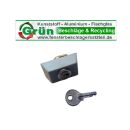 Drehsperre Drehsicherung Grau 41 x 21mm inkl...