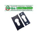 WSS Schieberosette PZ Dunkelbronce 63 x 33mm -...