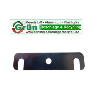 Distantplatte für Rollenband Türband 82 x 20mm - Stärke 0,5mm FachP5170