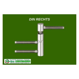 SIMONSWERK Einbohrband Einschlagband Türband V5450 6mm Hebefunktion DIN RECHTS VRFRO/06