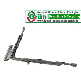 SIEGENIA Eckumlenkung TEUL H-4/18-9 - DIN Rechts mit 1 Pilzzapfen 110 x 178mm FachB305