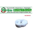 Gurtführung weiß 25x38x14mm Nachdruck...