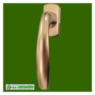 HOPPE Dreh-/Kipp-Fenstergriff Secustik NEW YORK Langform Rosette, Vierkantstift 7 x 35mm, bronce FachVRFR/45