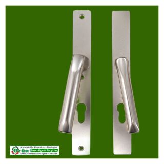 HOPPE Drückergarnitur Balkontür London 013KH/397N/113 Aluminium Silber eloxiert FachVRFR/49