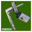 HOPPE Dreh-/Kipp Fenstergriff Hamburg Secuforte Alu/...