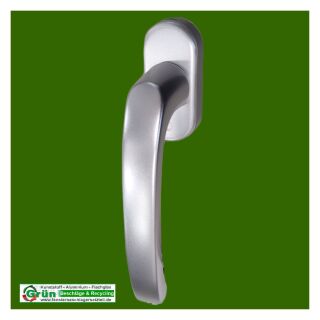 HOPPE Aluminium Dreh-/Kipp-Fenstergriff Flensburg mit Secustik - Aluminium FachVRVF/58