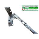 ROTO Axerarm Designo2 Kunststoff K35 NT Gr.500 links Raum3W1/2