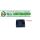 ALCOA Abdeckkappe oben 27x27x10mm schwarz Nachdruck