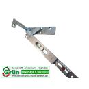 GU * Scherenarm UNI-JET SCF - Holz - NL 13 Eurofalz 24 x 8 - FFB 390-750mm DIN Rechts Raum7W1R1/03