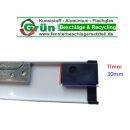 GU Schließleiste Haustürschließblech - U Stulp / U Profil DIN Links 9-37560-55 , 9-38941-02 , 9-38942-03 , 9-37642-55 - 243 x 35mm FachVR4/403