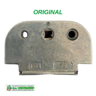 SIEGENIA Getriebeschnecke Getriebekasten  Drückerkasten Dorn 35  mm für PZ Nachbau FachVR5/446