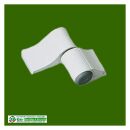 SAVIO Türband 2teilig für Aluminium Türen, justierbar ,  Lochabstand 59mm , Drehpunkt 20mm Weiß FachP5467