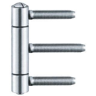 SIMONSWERK C 1-15 WF 3-teiliges Einbohrband für Holztüren Edelstahl FachVRFR/150
