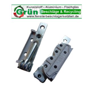 MACO Ecklager DT160 - 12/18 4/18 DIN Rechts - hell verzinkt FachP5302