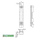 MACO Schließblech Kippschließblech FachVR4/453