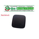 ALCOA Abdeckkappe unten 27x27x10mm schwarz Nachdruck