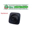 ALCOA Abdeckkappe unten 27x27x10mm schwarz Nachdruck