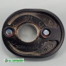 SCHÜCO Griffrosette Ral 9005 Schwarz SchrankP280/7