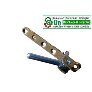 ROTO Ecklager 92x15mm, 1010 1011 1012 1013 0010 0012 mit Haltezapfen 18mm Neuware - gelb verzinkt FachP5353