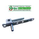 ROTO Ecklager 92x15mm, 1010 1011 1012 1013 0010 0012 mit Haltezapfen 18mm Neuware - Weiß FachP1105