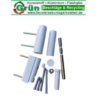 Dr. Hahn Rollenband Türband KT-RN 2tlg Fl.Anb.0° FBT50 wß tl.-RBT 36mm, FBT 50mm 2-tlg. KS-weiss RaumXRX/013